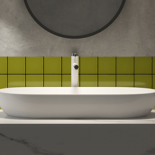 Bano-con-Azulejo-color-verde-aguacate