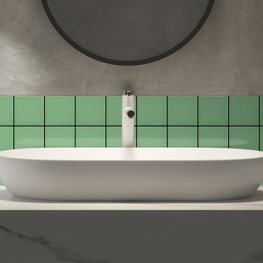 Bano-con-Azulejo-color-verde-claro