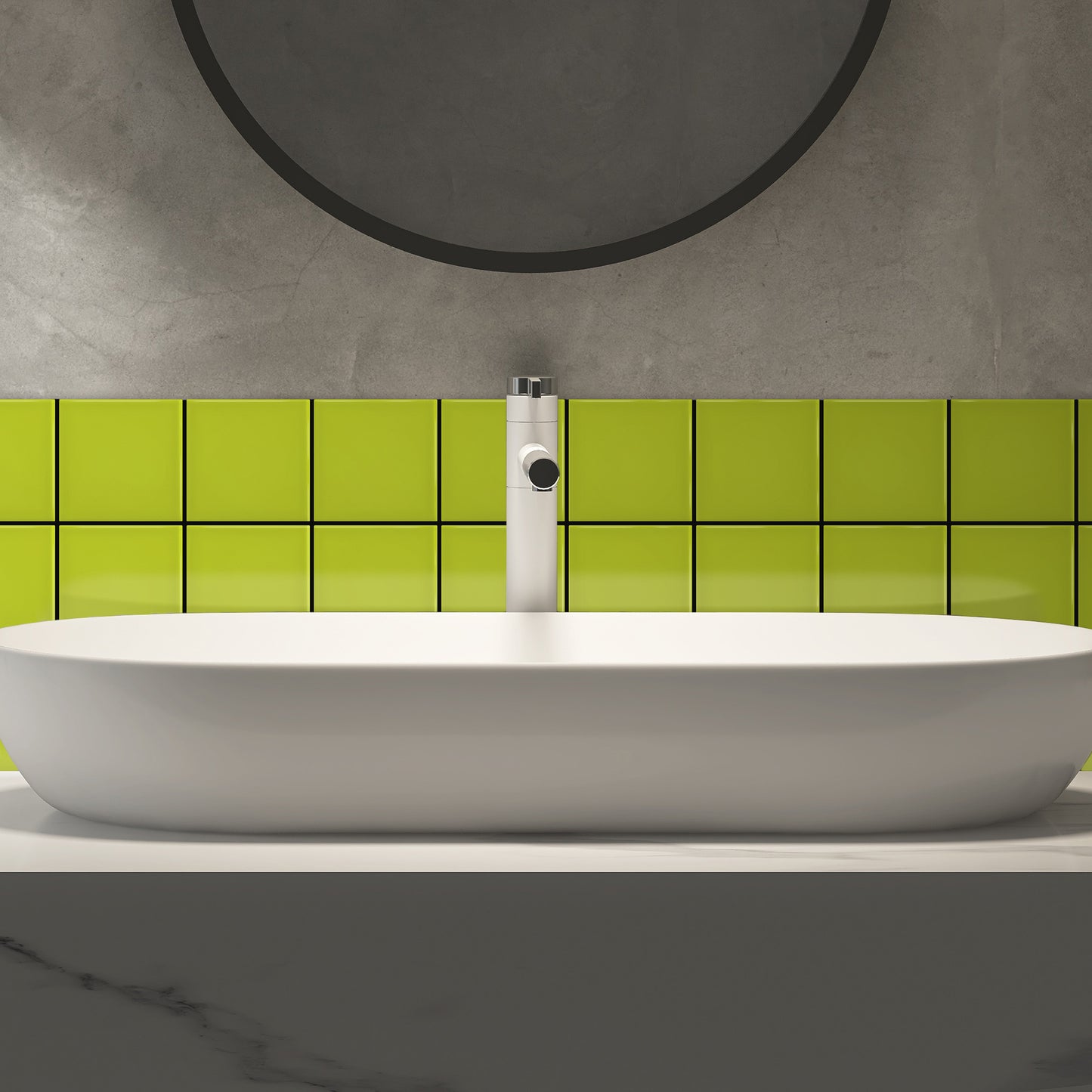 Bano-con-Azulejo-color-verde-pistacho