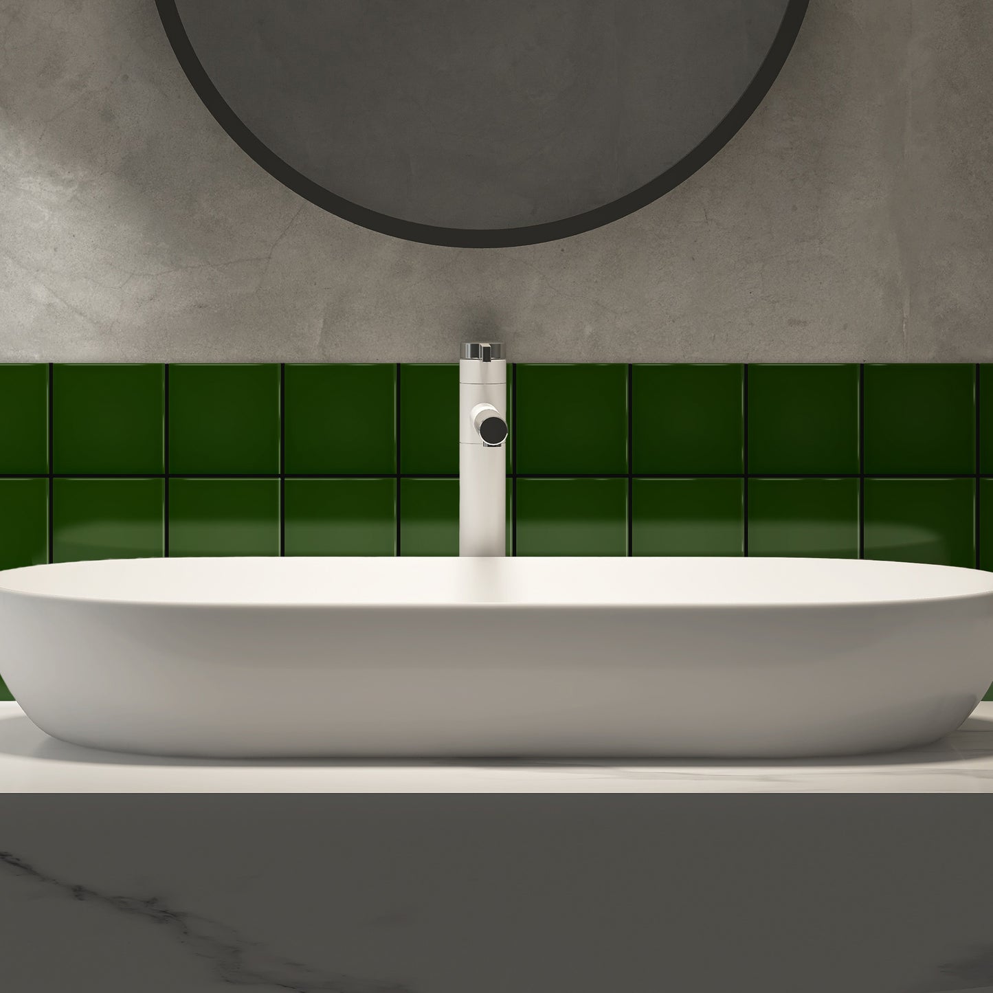 Bano-con-Azulejo-color-verde-victoriano