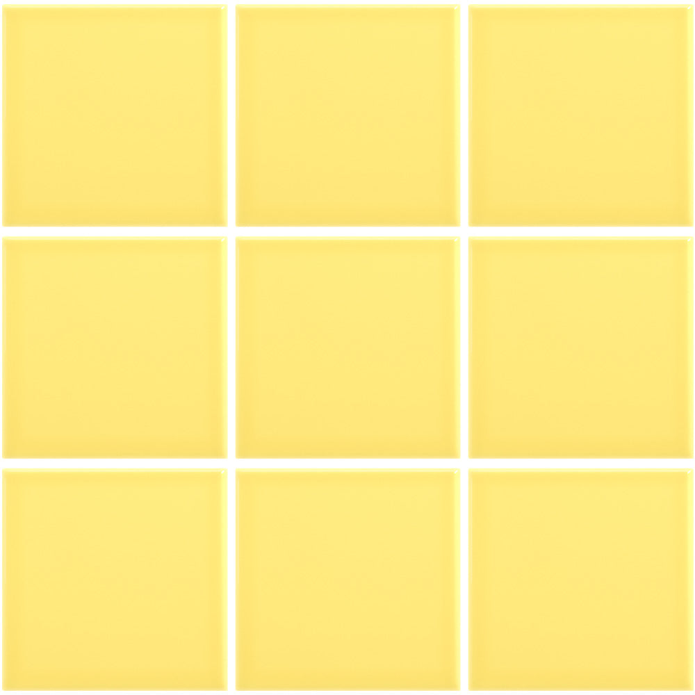 Mosaico-Azulejo-color-amarillo-claro