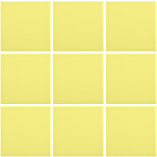 Mosaico-Azulejo-color-amarillo-limon