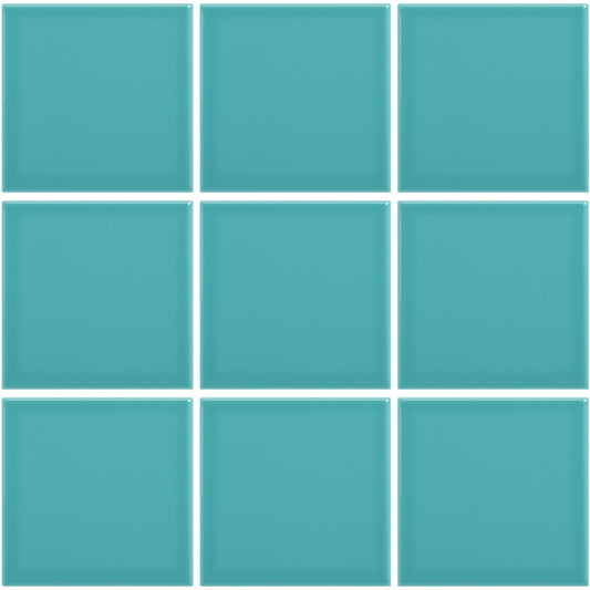 Mosaico-Azulejo-color-azul-oceano