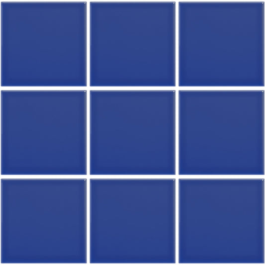 Mosaico-Azulejo-color-azul-oscuro