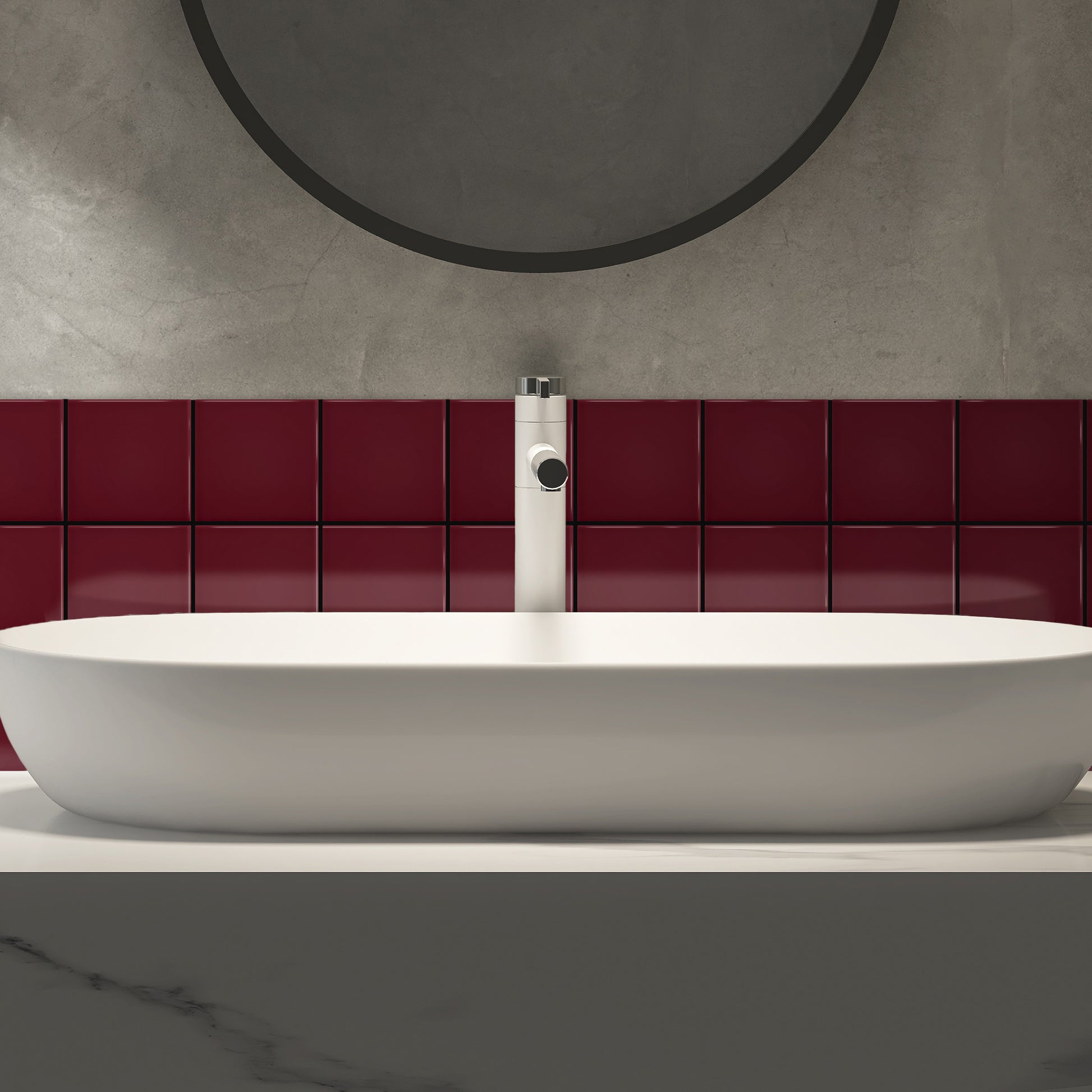 Bano-con-Azulejo-color-burdeos