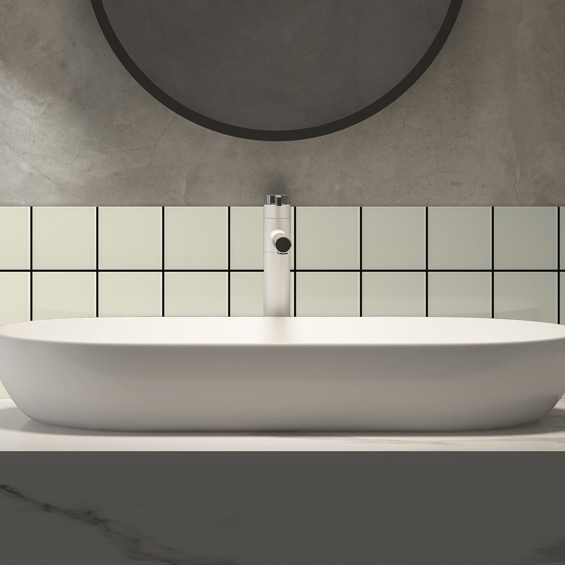 Bano-con-Azulejo-color-crema-mantequilla