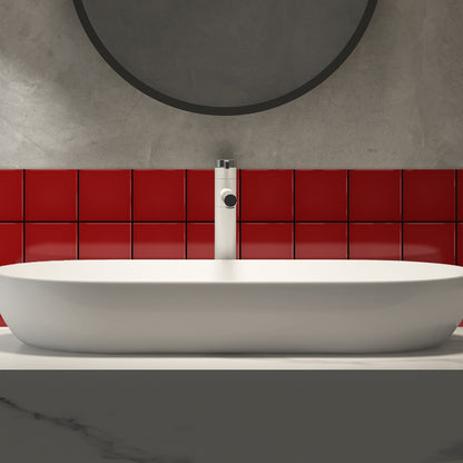 Bano-con-Azulejo-color-rojo