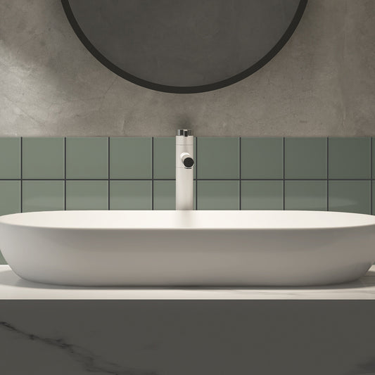 Bano-con-Azulejo-color-verde-caqui