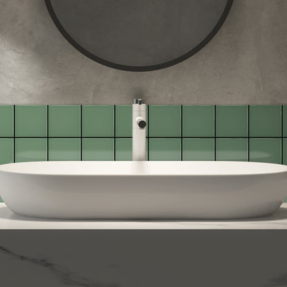 Bano-con-Azulejo-color-verde-oscuro