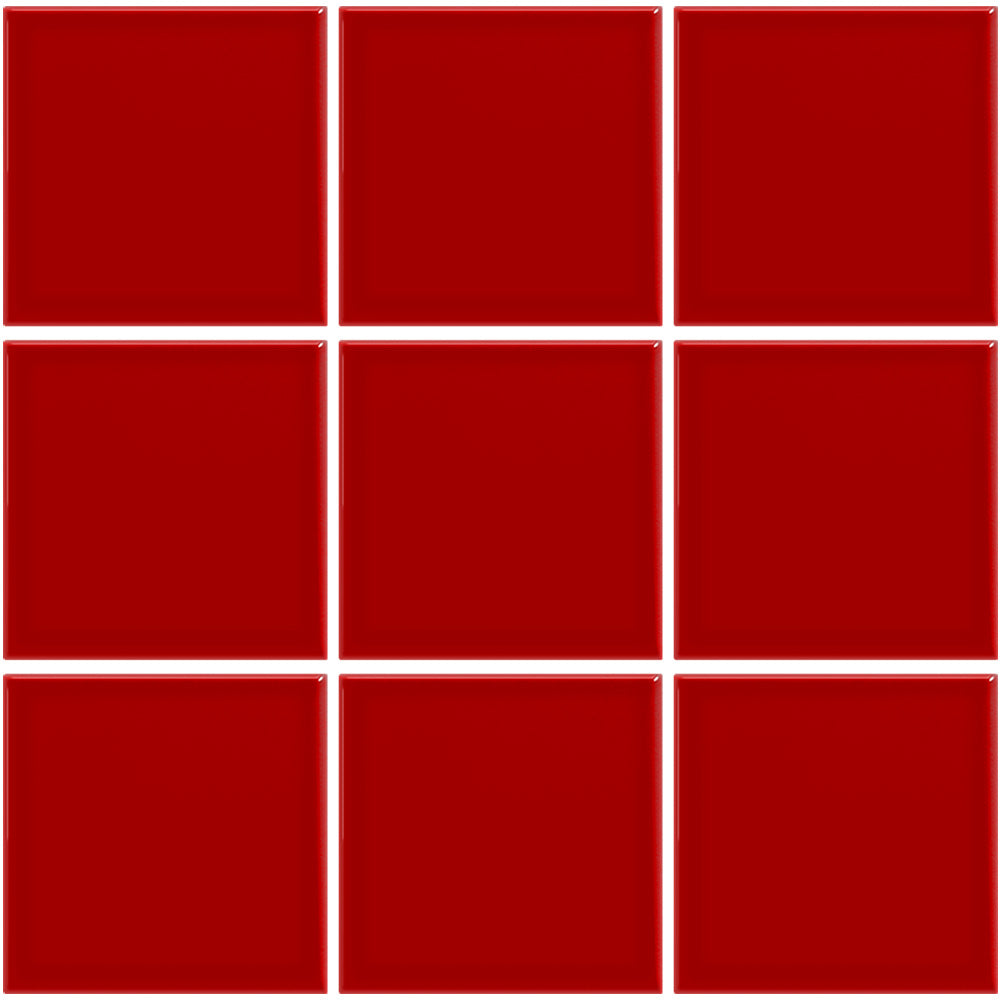 Mosaico-Azulejo-color-rojo