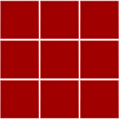 Mosaico-Azulejo-color-rojo