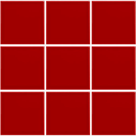 Mosaico-Azulejo-color-rojo