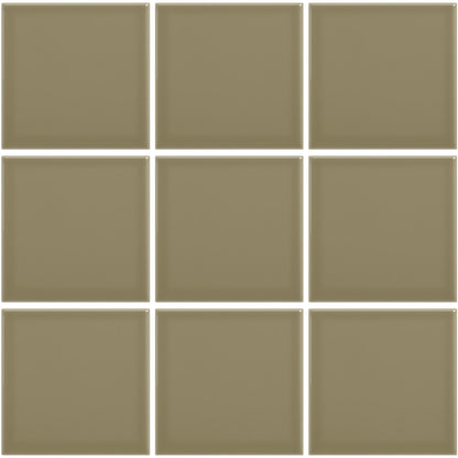 Mosaico-Azulejo-color-verde-brillo