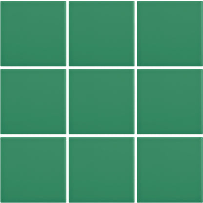 Mosaico-Azulejo-color-verde-mate