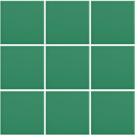 Mosaico-Azulejo-color-verde-mate