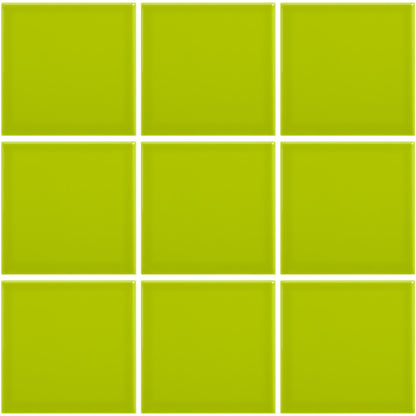 Mosaico-Azulejo-color-verde-musgo