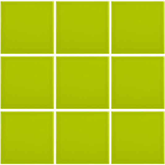 Mosaico-Azulejo-color-verde-musgo