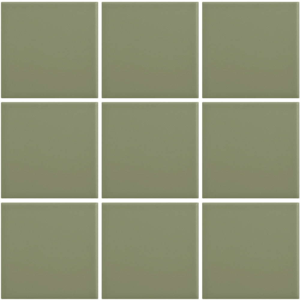 Mosaico-Azulejo-color-verde-oliva