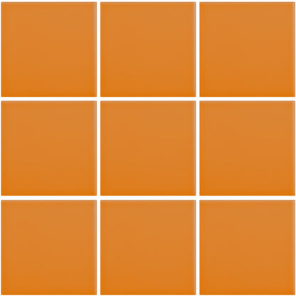 Mosaico-Suelo-color-naranja-mango