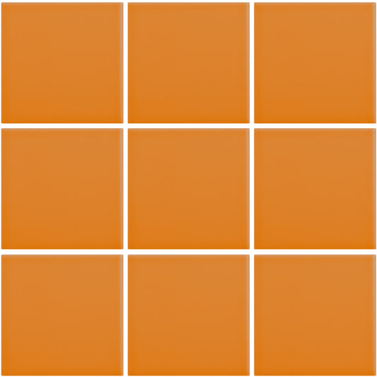 Mosaico-Suelo-color-naranja-mango
