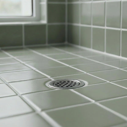 Baño-con-Suelo-Antideslizante-Verde-Caqui