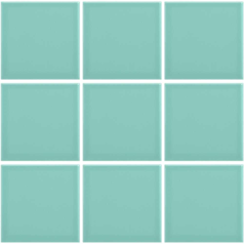 Mosaico-Azulejo-color-verde-aguamarina